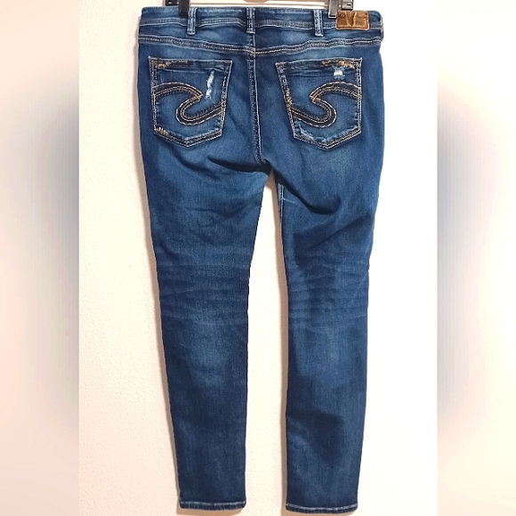 Silver Jeans Co. Women's boyfriend skinny jeans - Picture 5 of 12
